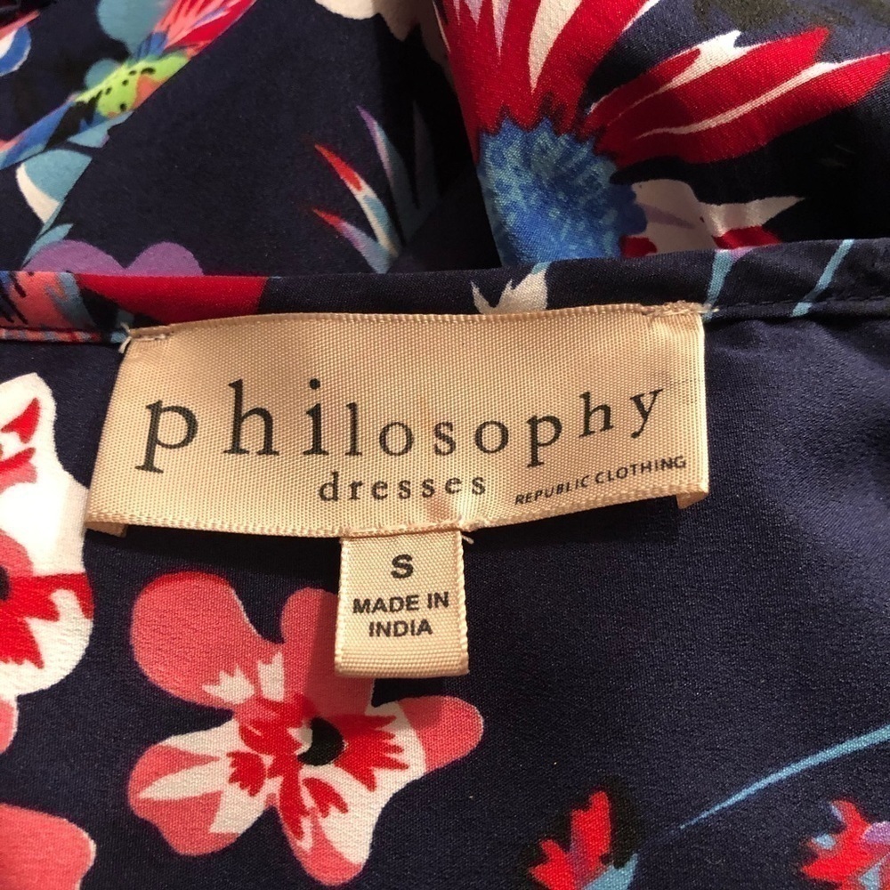 Philosophy Flowered Dress Size S - Picture 7 of 9